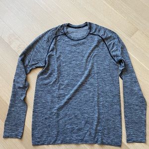 Gray Lululemon Long sleeve